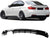 Rear Diffuser for 2012-2019 BMW 3 Series F30 F31 320i 330i 340i with M Sport Bumper,Gloss Black ABS Material Lower Bumper Lip single Exhaust - ONECARWORLD