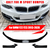 Front Bumper Lip for BMW 2 Series F22 220i 228i 230i M235i M240i 2013-2020 Gloss Black ABS Front Spoiler Splitter Lip MPerfomance Style (Two Piece Lip) - ONECARWORLD