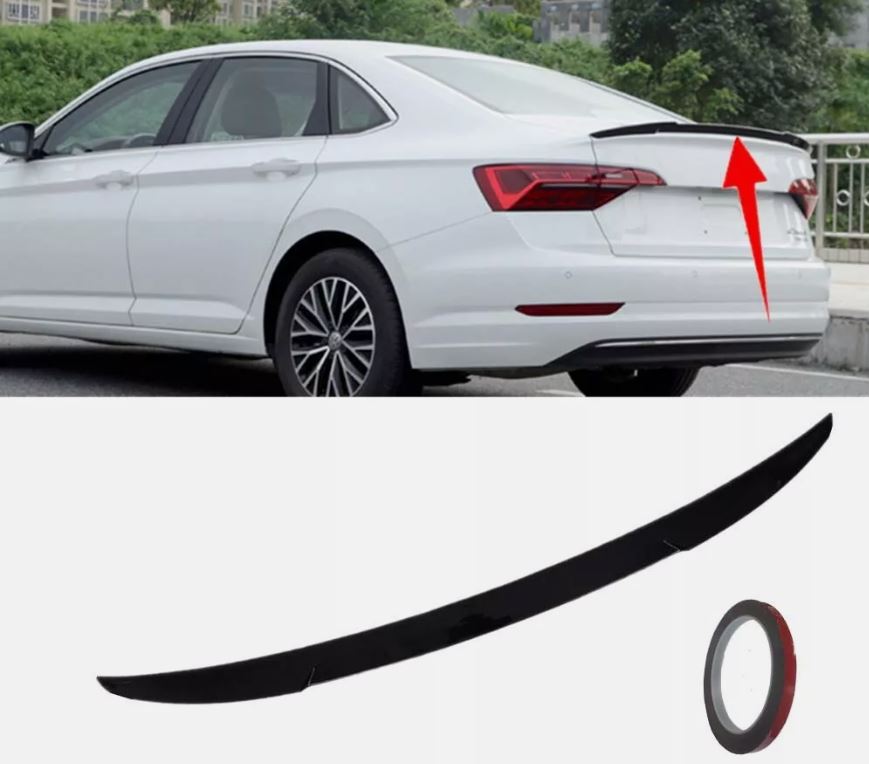 Volkswagen Jetta MK7 2017-2023Glossy Black Duckbill Rear Trunk Spoiler Wing