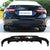 Toyota Camry 2018-2022 Rear Lip Bumper Diffuser W/LED Rear Body Splitter Diffuser Glossy Black - ONECARWORLD