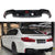 BMW 5 Series G30 G38 2018+ Rear Diffuser Bumper Protect Cover Shark Fin Diffuser for Rear Bumper - ONECARWORLD