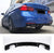 Rear Diffuser for 2012-2019 BMW 3 Series F30 F31 320i 330i 340i with M Sport Bumper,Gloss Black ABS Material Lower Bumper Lip Double Exhaust - ONECARWORLD