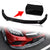 Front Lip For C class W205 AMG 2019-2022 3pcs Glossy Black Fits on Trim.