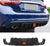 Rear Diffuser for Infiniti Q50 2018-2023 Rear Bumper Lip Diffuser Spoiler Splitter Rear Under Spoiler with LED Brake Light Body Kit Trim Gloss Black - ONECARWORLD