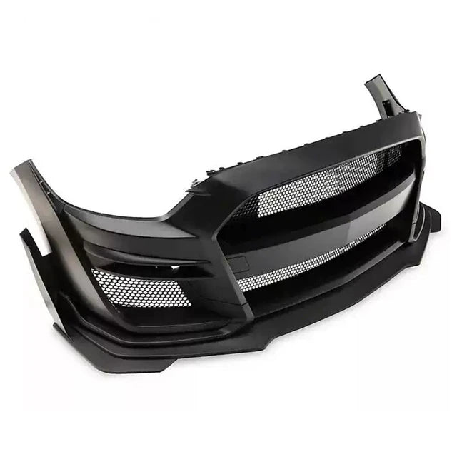 Ford Mustang 2018-2022 GT500 Style Front Bumper Conversion Kit.