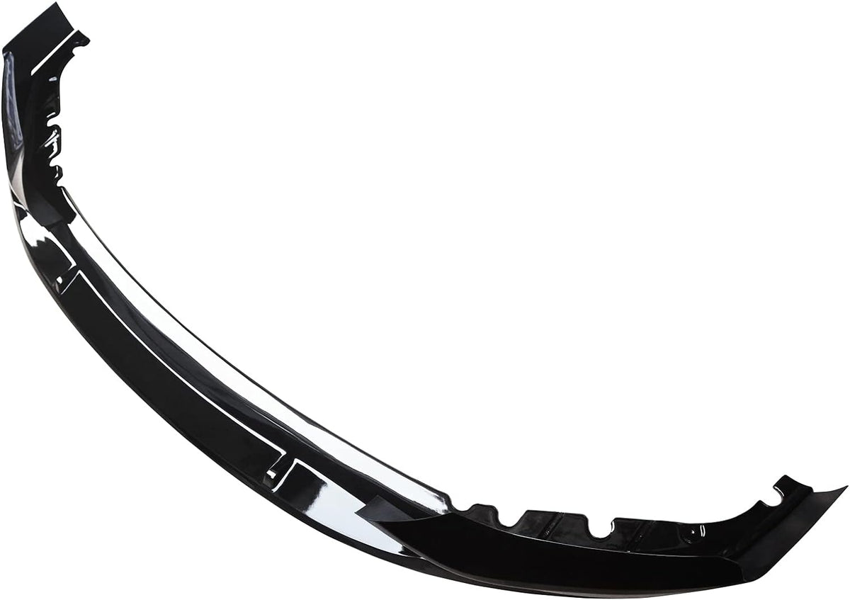 Front Lip For 2017-2020 BMW G30 5 Series M Performance Gloss Black ABS ...