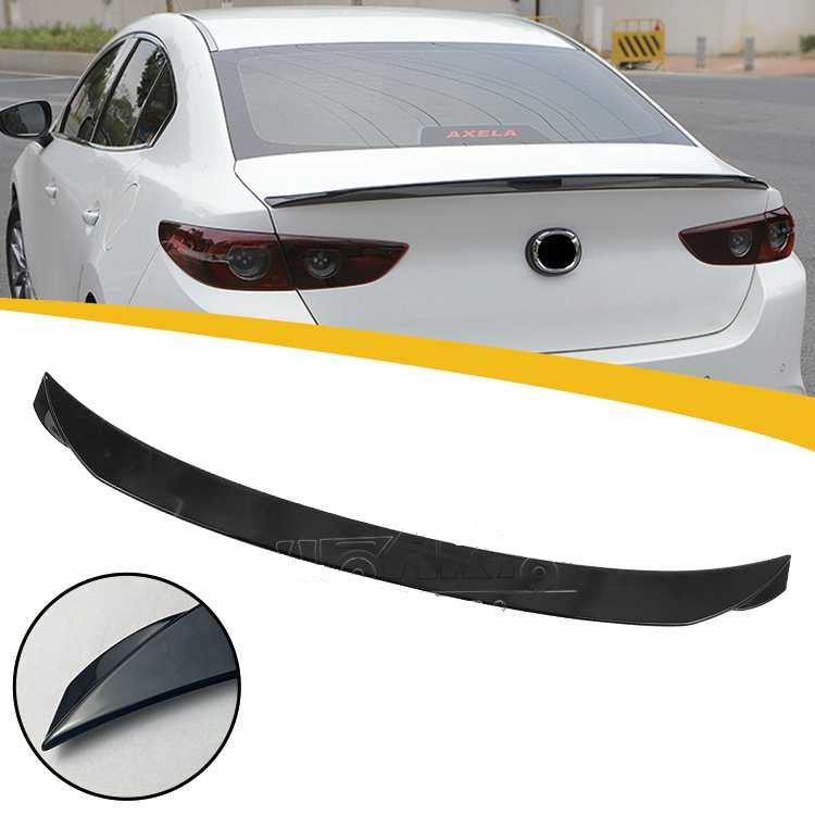 Mazda 3 RS Style Rear Lip Wing Spoiler Axela Sedan 2019+ - ONECARWORLD