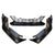 Gloss Black Car Front Bumper Splitter Lip Diffuser Body Kit Spoiler Guard Fit For Nissan Sentra SR SL 2020 2021 2022 2023