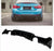 Glossy Black Rear Bumper Diffuser For BMW F32 F33 435i M Tech Quad Out 14-20 1PC