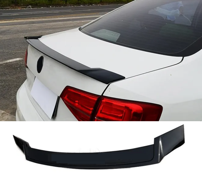 Volkswagen PMS Spoiler for Jetta MK6 2012- 2018 Glossy Black. - ONECARWORLD