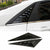 Side Vent Window Scoop Louver Cover Trim for Hyundai Elantra 2021-2022 gloss black - ONECARWORLD