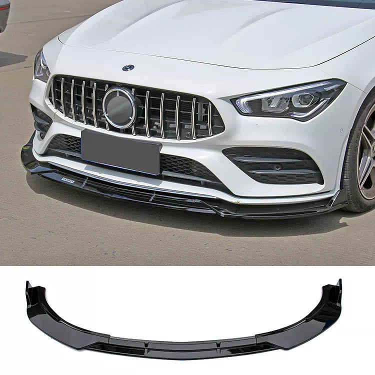 MERCEDES CLA250 W118 FRONT BUMPER LIP 2020-2023 - ONECARWORLD