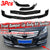 Front Bumper Lip Spoiler, For Benz W204 SPORTS C180 C200 C300 2008-2014 Glossy Black - ONECARWORLD