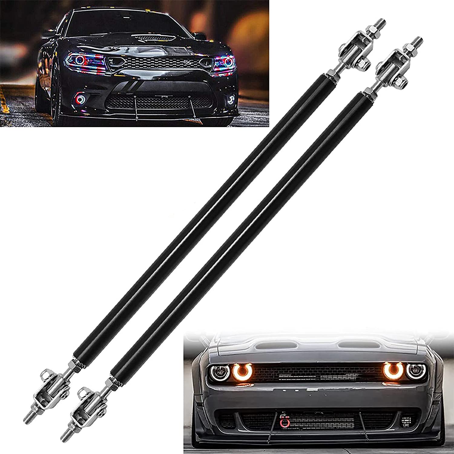 Universal Splitter Strut Rods,Adjustable 150MM and 200MM - ONECARWORLD