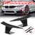 6Pcs Glossy Black Car Front Bumper Lip Splitter Fins Body Spoiler Canards Refit - ONECARWORLD