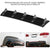 Universal Shark Fin Diffuser,  Car Rear Bumper Chassis Shark Fin Spoiler Wing Lip Diffuser - ONECARWORLD