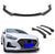 HYUNDAI SONATA 2015-2018 FRONT LIP GLOSSY BLACK - ONECARWORLD