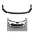 Corolla Front Lip Splitter 2019-2020 Gloss Black - ONECARWORLD