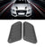 2pcs Universal Glossy black Style Air Flow Intake Cover Scoop Bonnet Vent Hood - ONECARWORLD